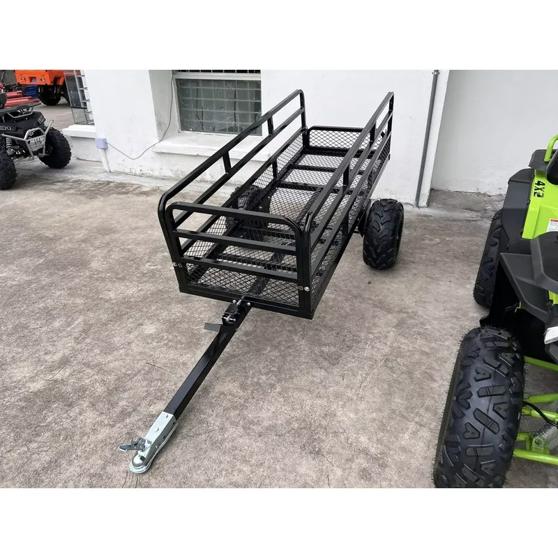 Heavy Equipment Yard - 강철 ATV 덤프 트레일러, 정원용 트랙터