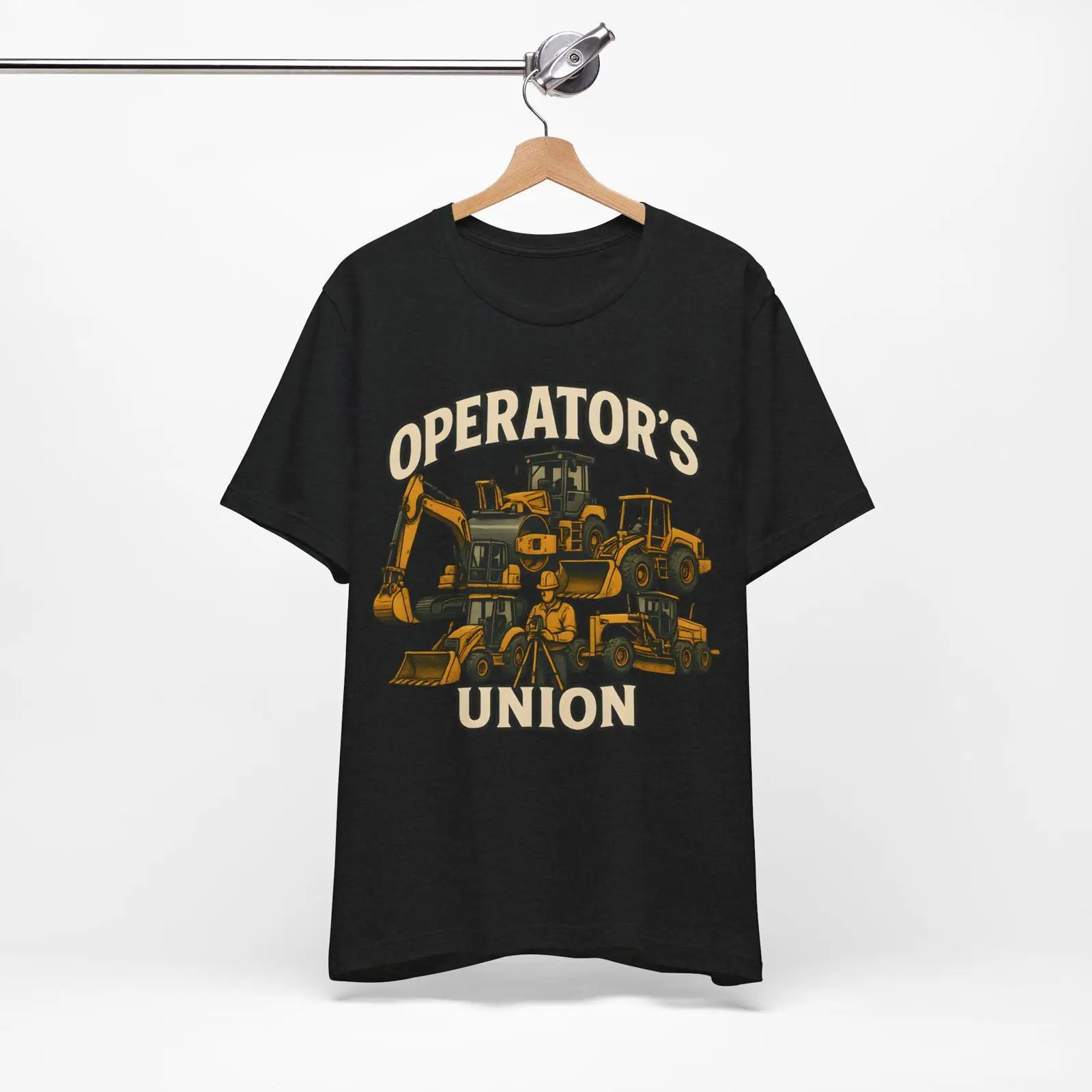 Heavy Equipment Union - 중장비 운전기사 연합 프라이드 티셔츠 건설