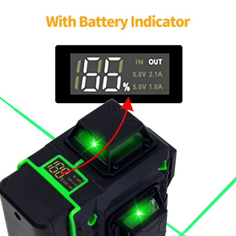 FEIDSIDE 16/12라인 그린 레이저 레벨 360 - Laser Level Rotary 리뷰 및 가격