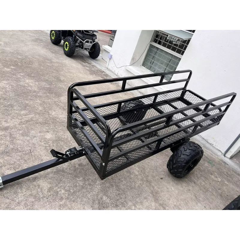 강철 ATV 덤프 트레일러, 정원용 트랙터 견인 카트, - Heavy Equipment Yard 리뷰 및 가격