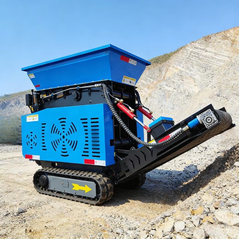 휴대용 트랙형 석재 분쇄기 미니 이동식 암석 죠 크러셔 - Heavy Equipment Contractors 리뷰 및 가격