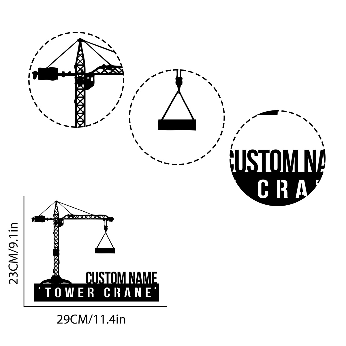 맞춤형 타워 크레인 책상 명판 웨지, 맞춤형 건설 차량 - Heavy Equipment Names 리뷰 및 가격