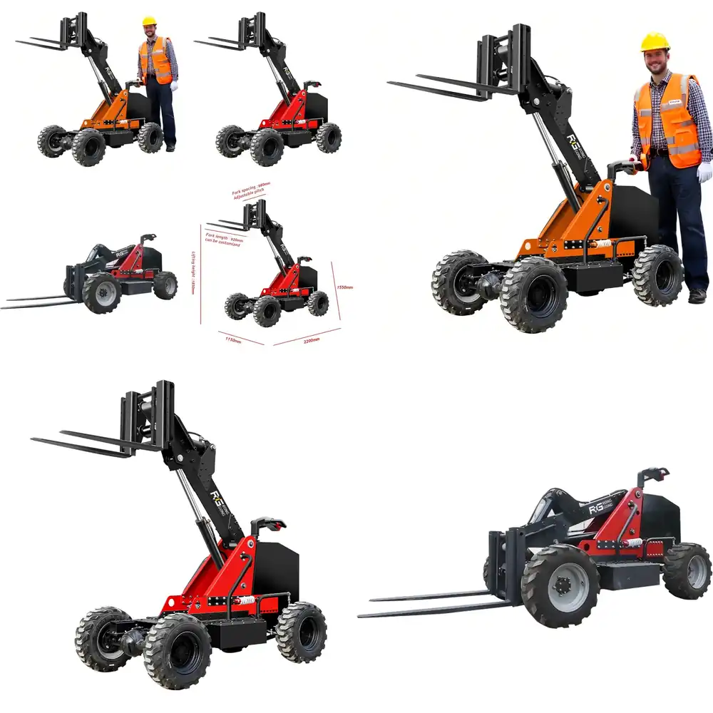 1톤 1.5톤 CE 4륜 구동 농장용 미니 전기 지게차 - Electric Forklift 리뷰 및 가격