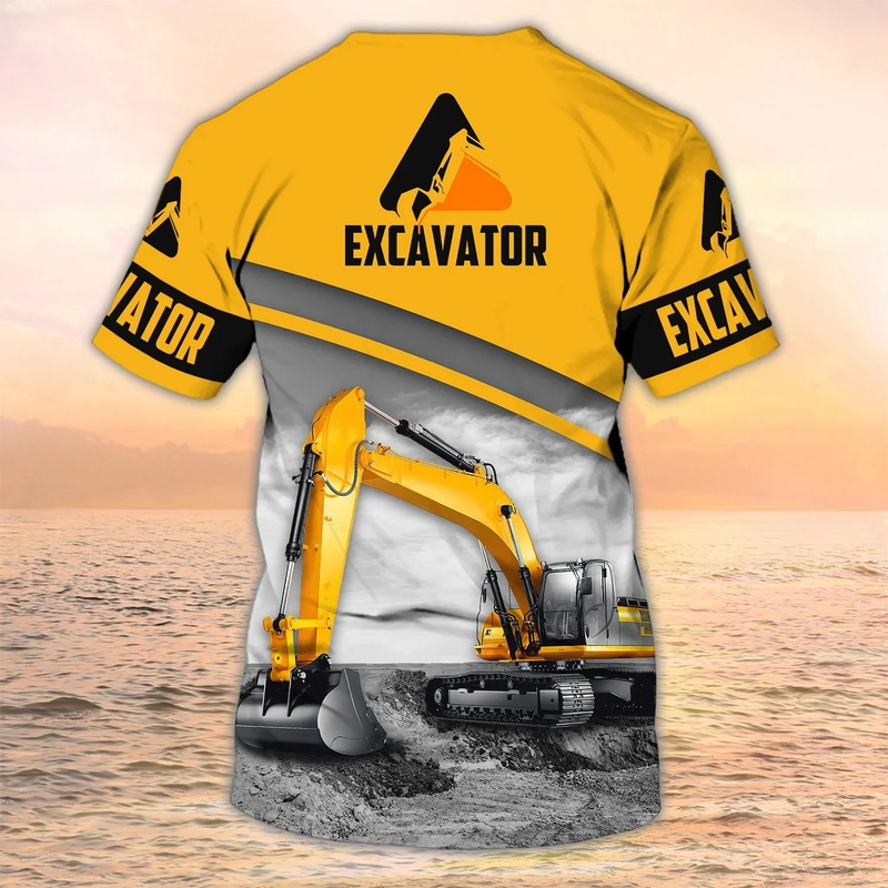1개 맞춤 제작 사진 인쇄 최신 여름 패션 남성 티셔츠 - Heavy Equipment Names 리뷰 및 가격