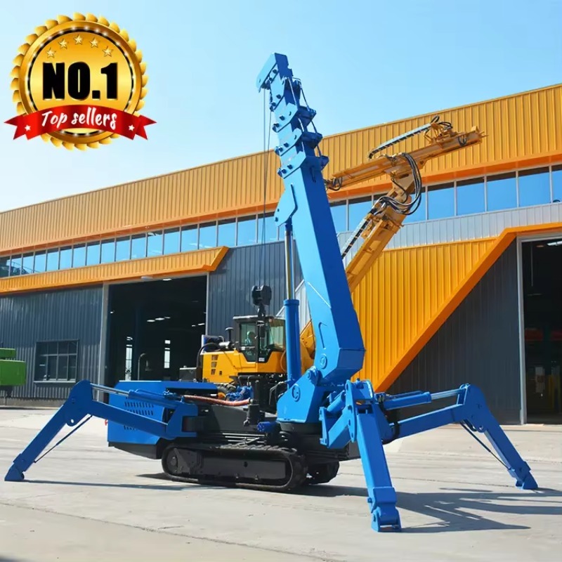 8T 유압식 스파이더 크레인 중장비 미니 크롤러 크레인 - Heavy Equipment Handling 리뷰 및 가격