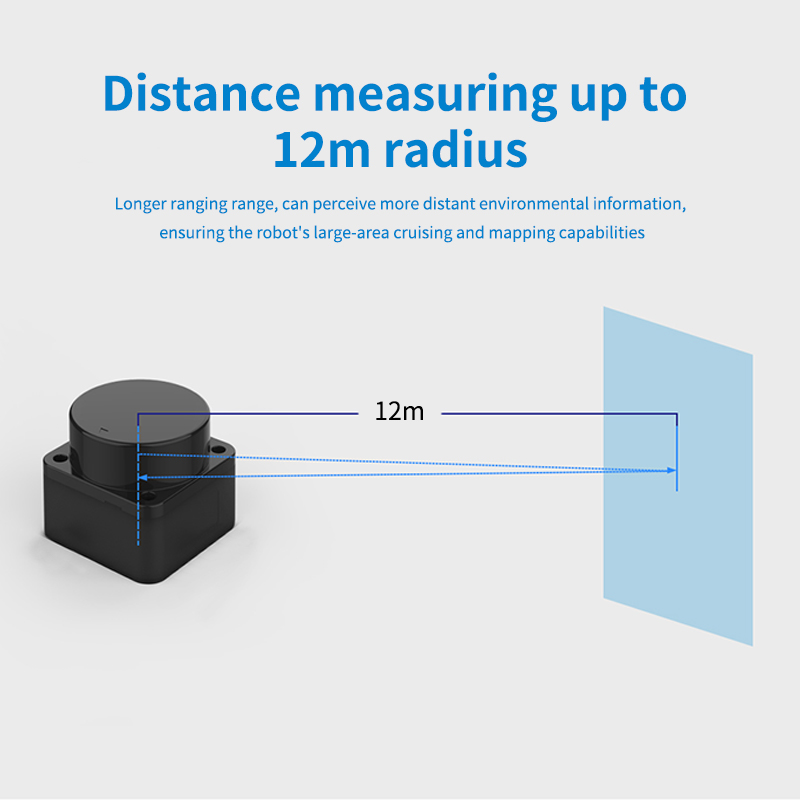 ROS 로봇용 12m 범위의 LD06 Lidar 휴대용 - Laser Level Rotary 리뷰 및 가격